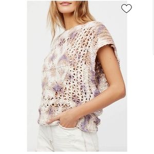 FREE PEOPLE | tie dye cotton Sweater